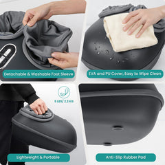 Nekteck large-size model fits up to US 13 for comfortable massage