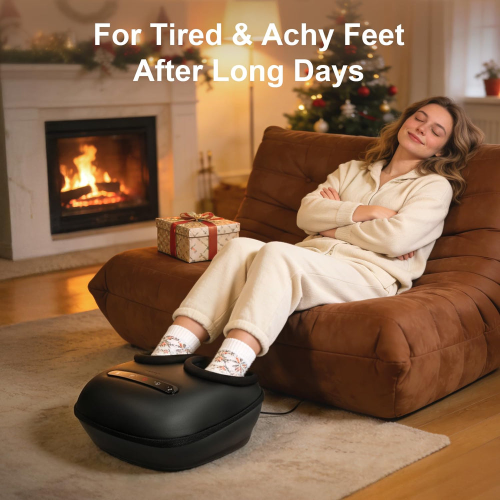 Nekteck Shiatsu rollers deliver deep kneading for arch relief and comfort