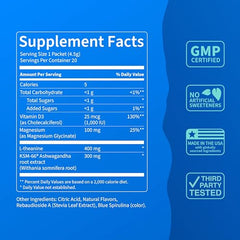 Nello SuperCalm magnesium glycinate bottle highlights gentle mineral boost