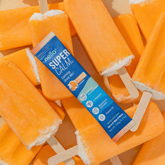 Nello SuperCalm packets on the go for easy daily calm and focus.