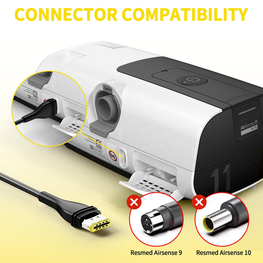 NENASEW AirMini portable compatibility image shows travel-ready charger.