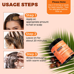Neoglowly Batana Oil packaging emphasizes silicone-free and cruelty-free benefits