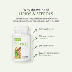 NeoLife TRE-en-en bottle being tilted to pour softgels for convenient daily use