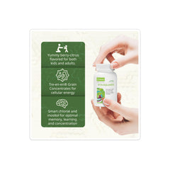 NeoLife Vita-Squares tablets closeup highlight berry-citrus chewables loved by children.