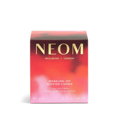 Lifestyle scene featuring NEOM Sparkling Joy in a calm, uplifting space.