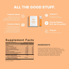 NEORA NeoraFit daily-use stick pack for convenient prebiotic and probiotic support.