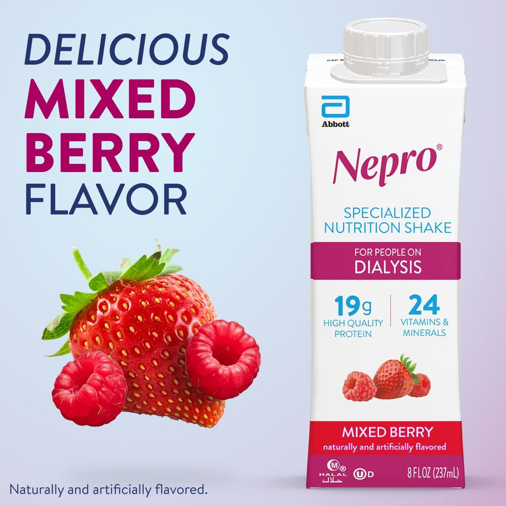 Nepro vanilla glass pour showcasing smooth texture when served cold