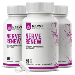 NERVE RENEW bottle front for daily nerve support.