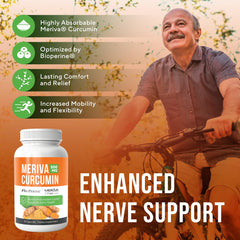 NERVE RENEW Bioperine black pepper extract highlighting enhanced absorption.