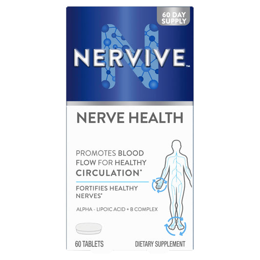 Nervive Nerve Health bottle pour for easy daily use supporting nerve wellness