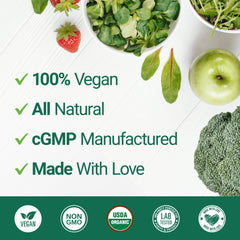 Nested Naturals Super Greens in a gym bag for convenient post-workout refreshment.