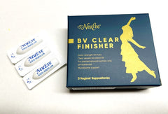 NeuEve BV Clear Finisher usage scene showing easy application during daily care