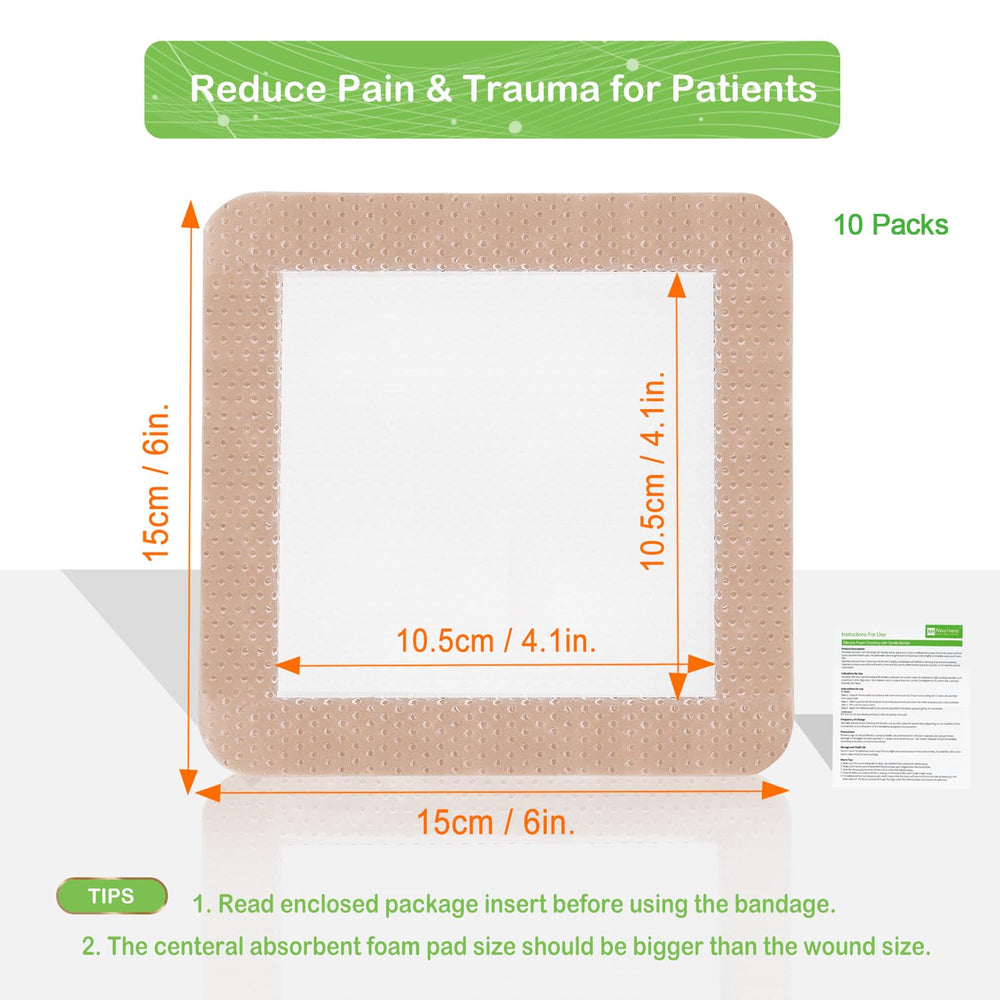 NeuHeils leg ulcer dressing image highlights reliable absorption.