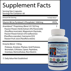 Close-up of Anandanol capsules showing easy-to-swallow form for daily use.