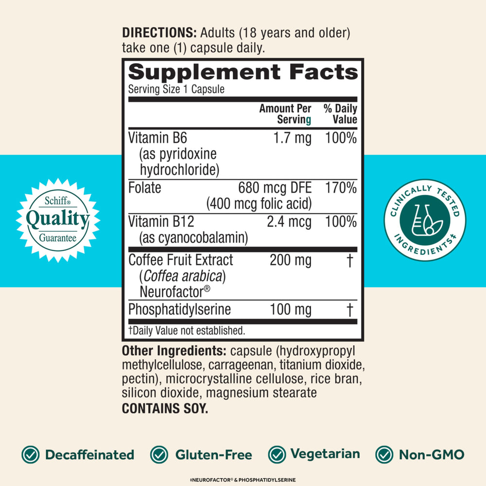 NEURIVA Plus label-detail shows Neurofactor and key ingredients.