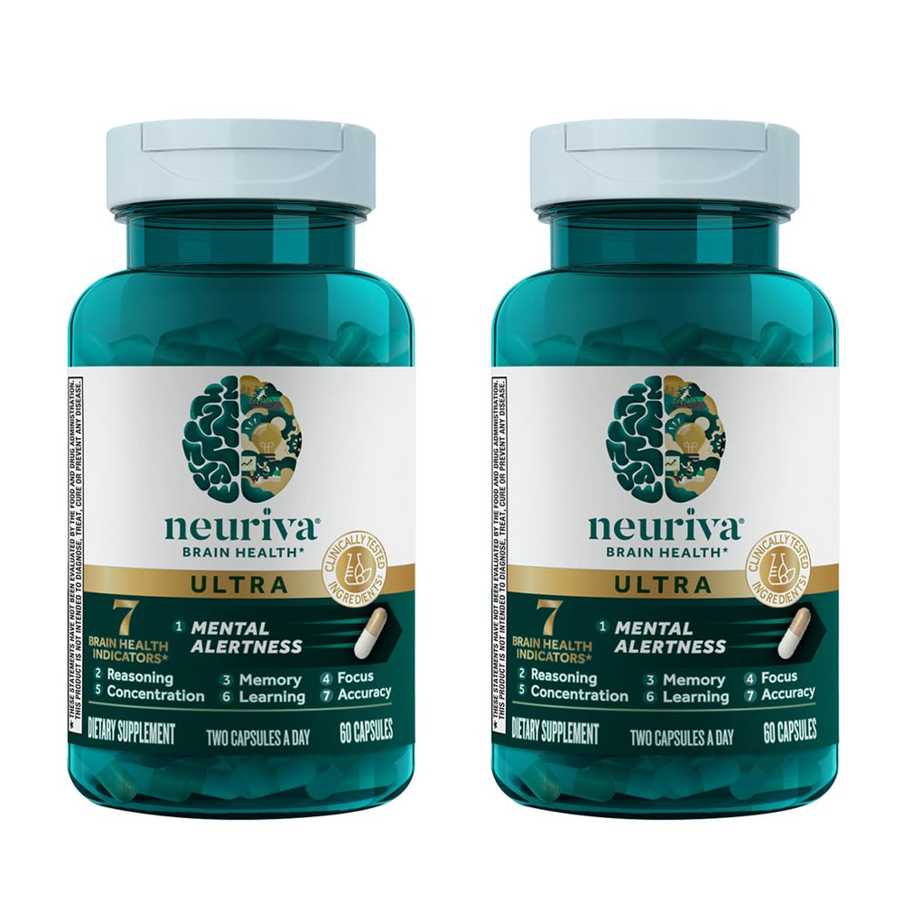 Neuriva Ultra Decaf bottle ready for daily focus and memory support.
