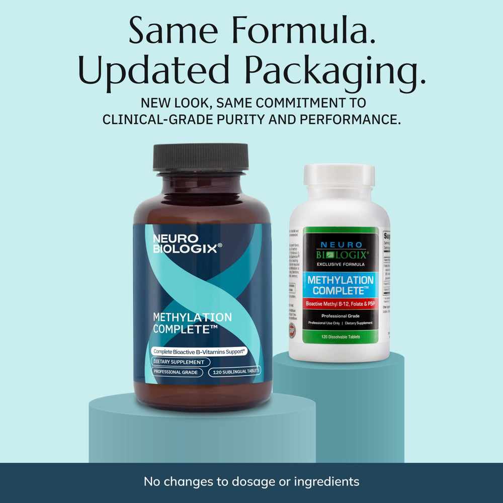 Tablets image showing active methylfolate and B12 forms for absorption and energy.