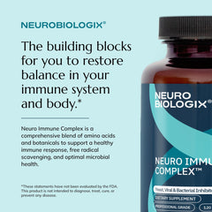 Neurobiologix capsules mixed into beverage to simplify daily dosing.