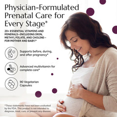 Neurobiologix Prenatal Evolved label highlights gluten-free ingredients.