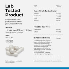 Neurogan Spermidine Pro brand family-owned legacy signals trusted quality