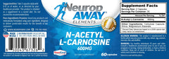 NeuropAWAY Elements N-Acetyl-L-Carnosine capsules support mitochondrial energy production