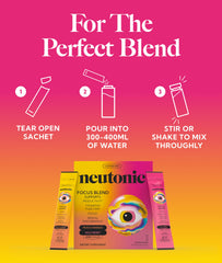 Neutonic caffeine-free formulation — zero sugar, non-stimulant focus support.