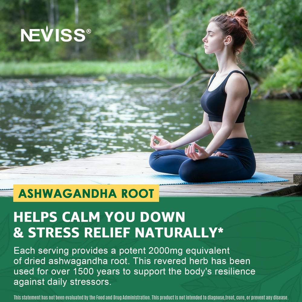 NEVISS Ashwagandha gummies vegan formula without gelatin