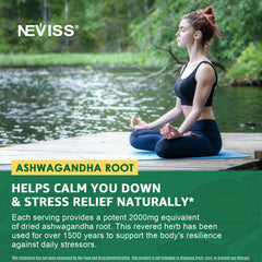 NEVISS Ashwagandha gummies vegan formula without gelatin