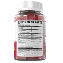 NEVISS Nutrition facts panel hints at vitamin C and folate support