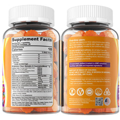 NEVISS gummies featuring sugar-free sweeteners for tasty, guilt-free snack.