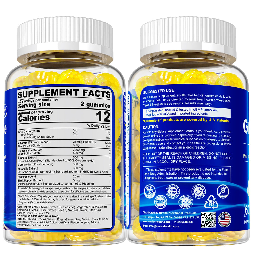NEVISS bottle pouring gummies demonstrates convenient everyday routine