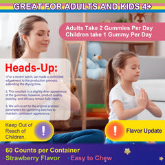 NEVISS gummies daily-use scene shows adults taking two gummies at night