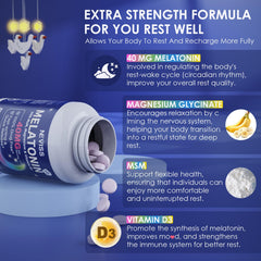 NEVISS melatonin with selenium for balanced night-time recovery
