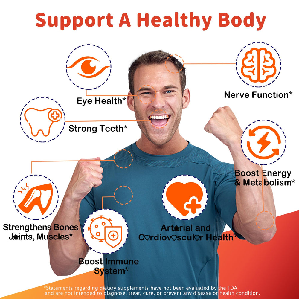 Serving suggestion with two gummies per daily routine