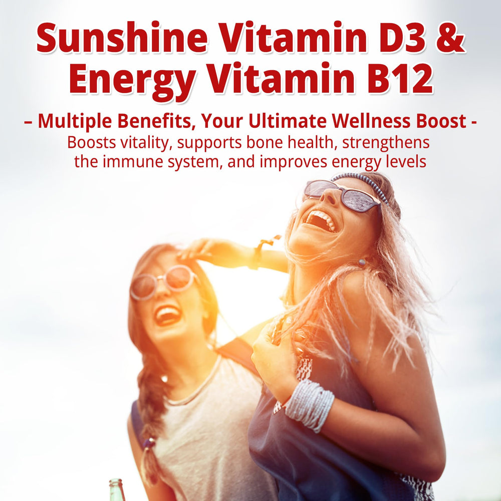 NEVISS gummies ingredients panel features D3 and methylated B12.
