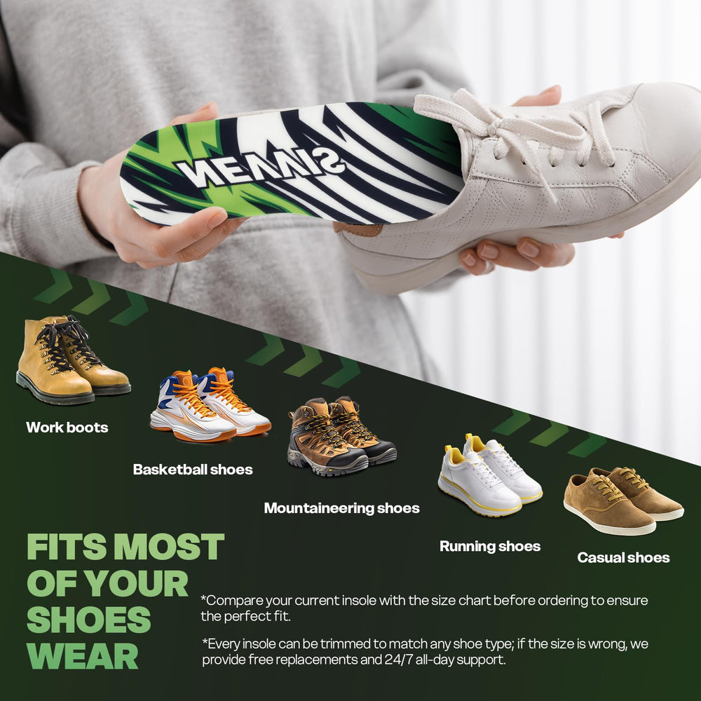 NEVVIS Trim-to-fit design offers a snug boot fit for any size