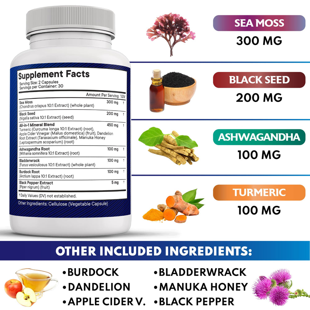 New Age Ashwagandha Turmeric capsules bottle showcasing adaptogenic wellness potential
