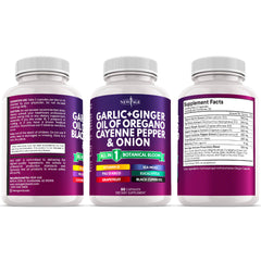 NEW AGE Black pepper enhanced formula bottle improving absorption.