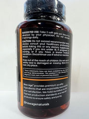 NEW AGE Black Seed Oil seeds image highlights Nigella sativa for high-quality oil.