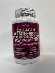 New Age Collagen Pills bottle cap, secure and travel-friendly packaging.