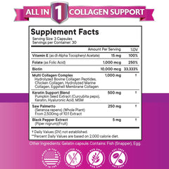New Age Collagen Pills bottle with spoon for easy daily intake.