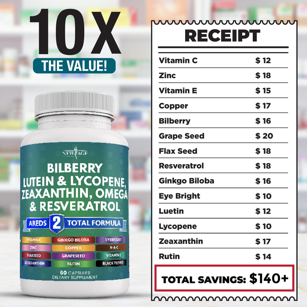 NEW AGE Resveratrol and grape seed extract for added antioxidant variety.