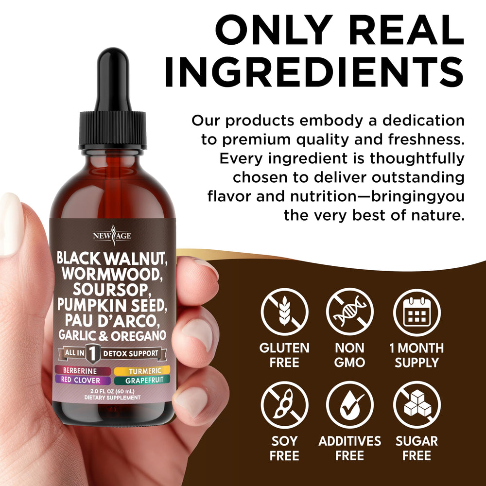 NEW AGE Garlic Pumpkin Seed Drops bottle supports versatile daily use.