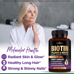 NEW AGE bottle shows easy-to-swallow capsules for daily use with meals.