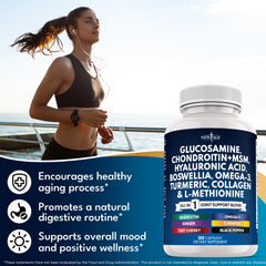 NEW AGE omega-3 softgels for heart and joint wellness.