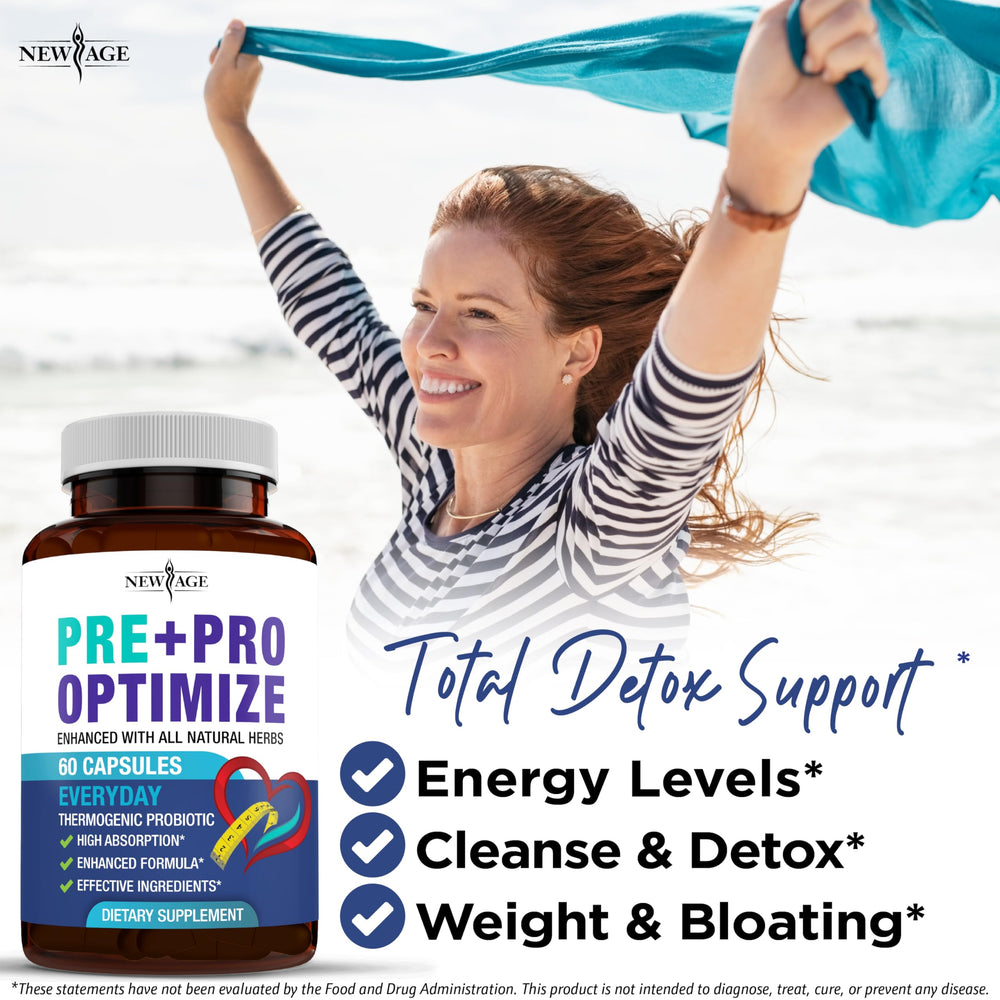 New Age Pro Optimize capsules showing 565 mg Dong Quai per capsule