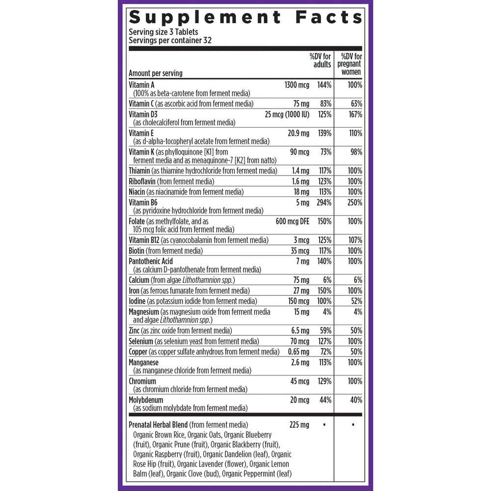 New Chapter Advanced Prenatal vitamin D3 scene for immune support