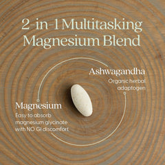 New Chapter ashwagandha-organic-leaves-root-extract closeup highlighting adaptogenic herb.