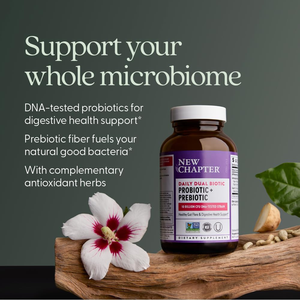 Artichoke inulin fiber close-up from New Chapter Daily Dual Biotic