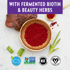 New Chapter gluten-free, vegetarian capsules support clean daily nutrition.